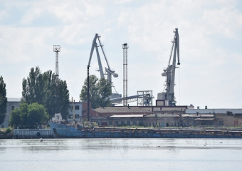 Речной порт Волгодонска подал слабые признаки жизни