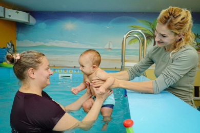 Грудничковое плавание-детский бассейн «Малёк»
