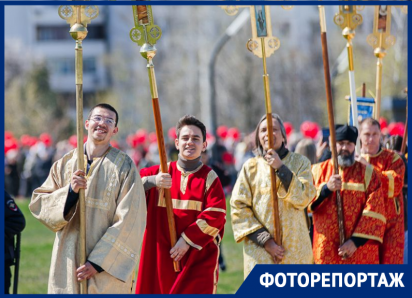 Пасхальная радость: как Волгодонск встретил Воскресение Христово Крестным ходом 