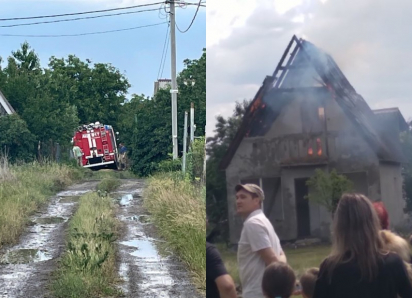 Пожарные не смогли своевременно добраться к горящему дому в Волгодонске из-за шлагбаумов в садоводстве