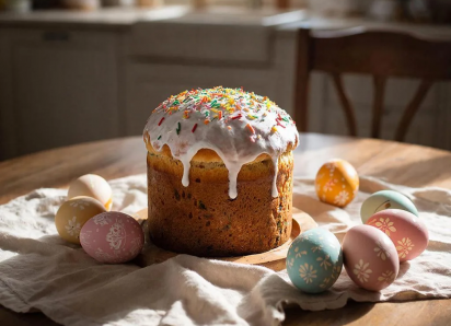 Последние приготовления к Пасхе: готовим кулич за час