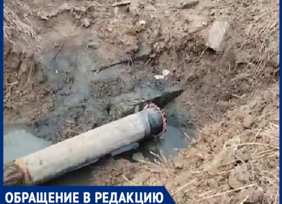 «Дерьмо сливают в Цимлянское водохранилище прямо в  Волгодонске!»: волгодонца шокировал метод ремонта канализации