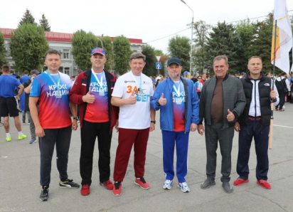 Дмитрий Вельможко поблагодарил волгодонцев за участие в «Кроссе нации»