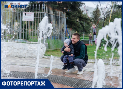 Сезон фонтанов официально стартовал в Волгодонске