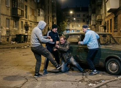 За избиение водителя и угон автомобиля «пацанячью» банду из Волгодонска приговорили к тюрьме 