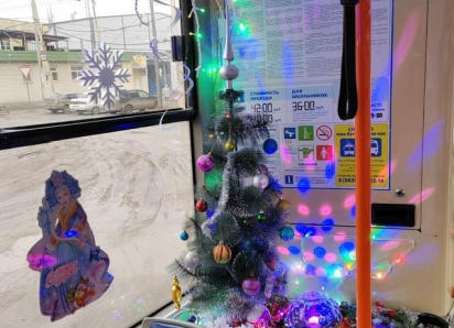 Новогодний троллейбус будет курсировать по Волгодонску в ночь на 1 января