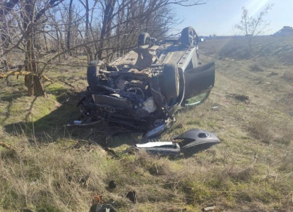 Под Волгодонском женщина за рулем «Форда» не справилась с управлением