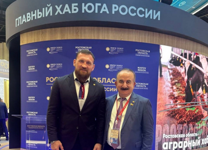  Дмитрий Кудряшов стал послом российского бокса на Петербургском международном экономическом форуме 