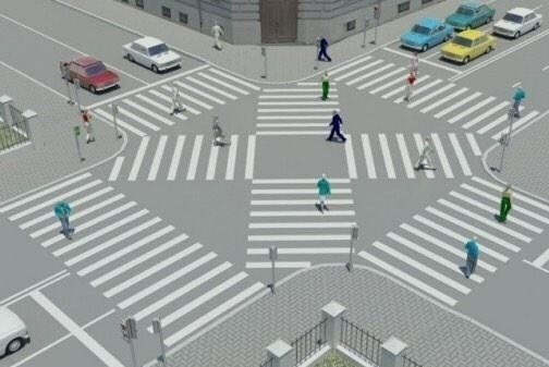 В Волгодонске появятся диагональные пешеходные переходы