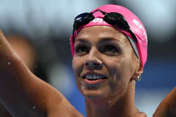 Мировая чемпионка по плаванию Юлия Ефимова в 2 года переплыла реку Хопер