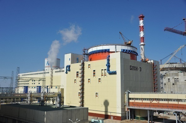 Третий энергоблок Ростовской АЭС в Волгодонске готовят к включению в сеть