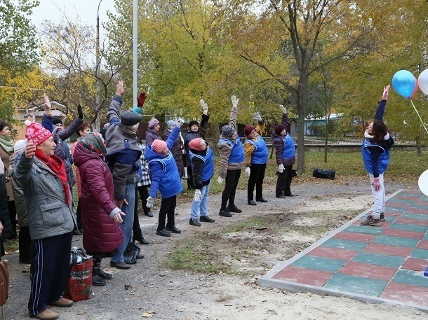 В рамках социального проекта в Волгодонске построили новую тренажерную площадку
