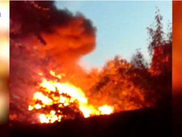 Мужчина получил ожоги при пожаре в селе Дубовское
