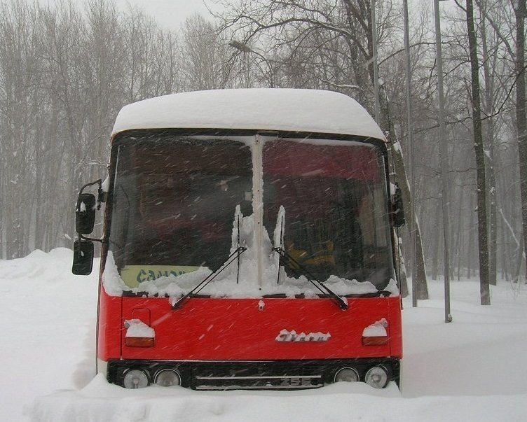 Непогода привела к отмене движения дачных автобусов в Волгодонске