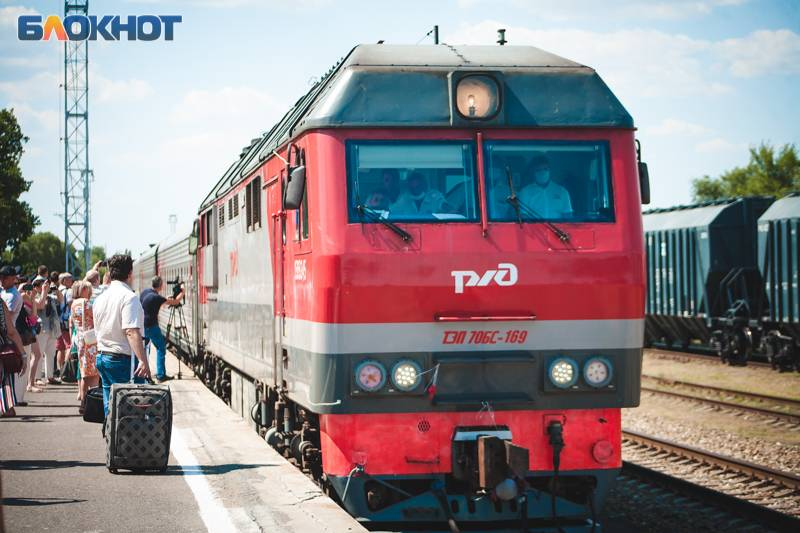 В РЖД считают, что поезд из Волгодонска в Сочи пользуется популярностью