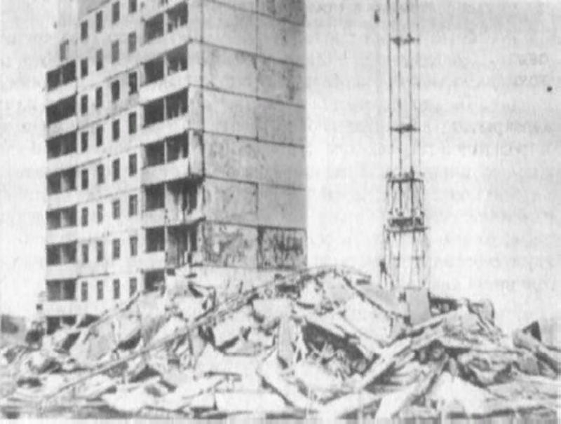 Ровно 38 лет назад в Волгодонске рухнул строящийся жилой дом