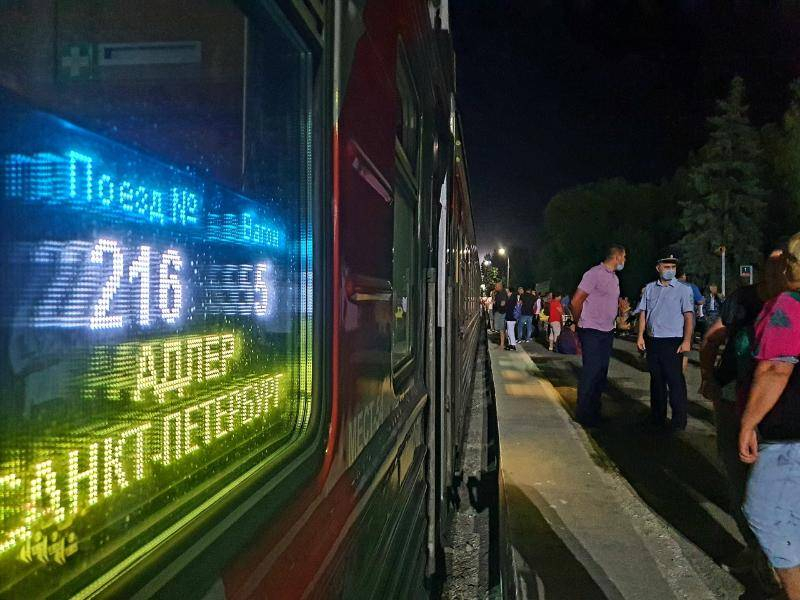 Поезд из Волгодонска будет прибывать в Москву в час ночи в Черкизово
