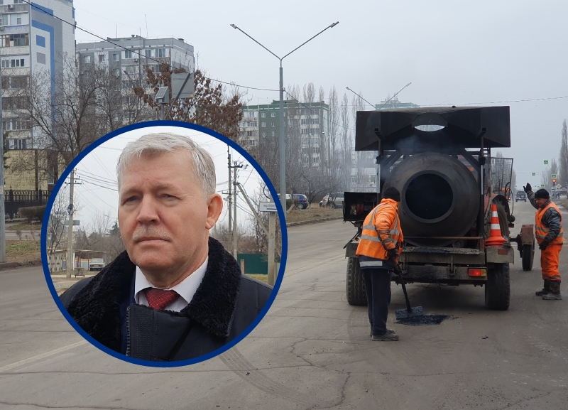 «Пока все под контролем»: Сергей Макаров оценил темпы работ по ямочному ремонту дорог Волгодонска