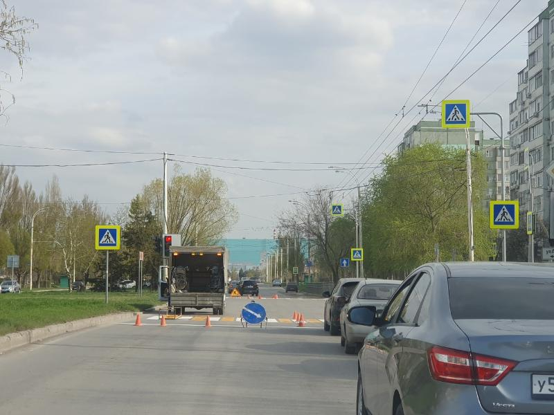 К нанесению дорожной разметки приступили в Волгодонске