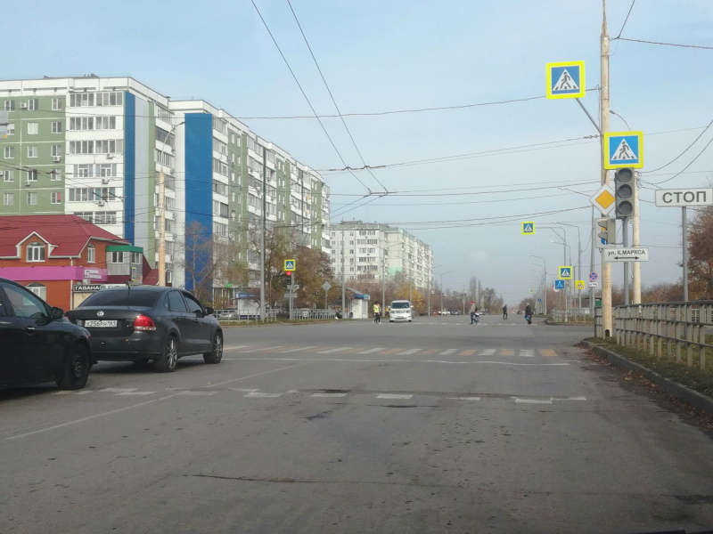 В Волгодонске убрали «лежачего полицейского» и установили пять пешеходных фаз на светофорах