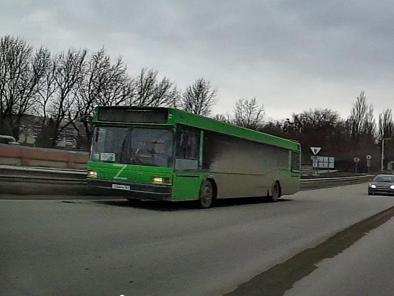 Символ «Z» появился на автобусах Волгодонска