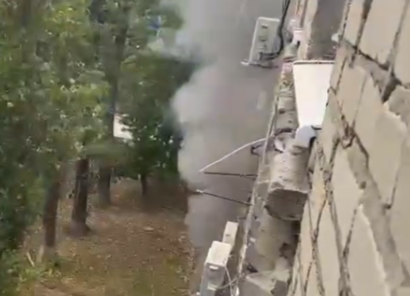 Пожар в пятиэтажном доме произошел в Волгодонске