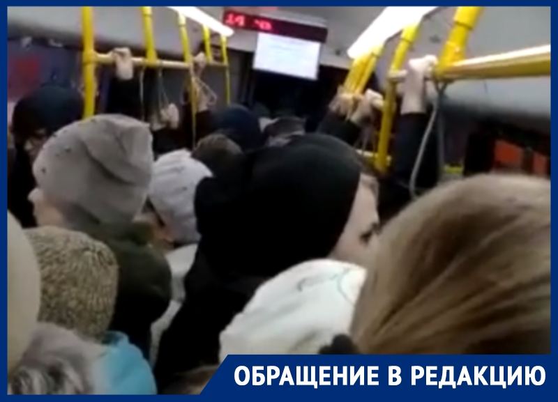 «Платим по 30 рублей за давку в салоне»: волгодонцы призвали наладить работу общественного транспорта