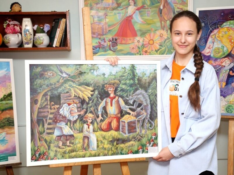 В Волгодонске открылась выставка картин юных и талантливых художников