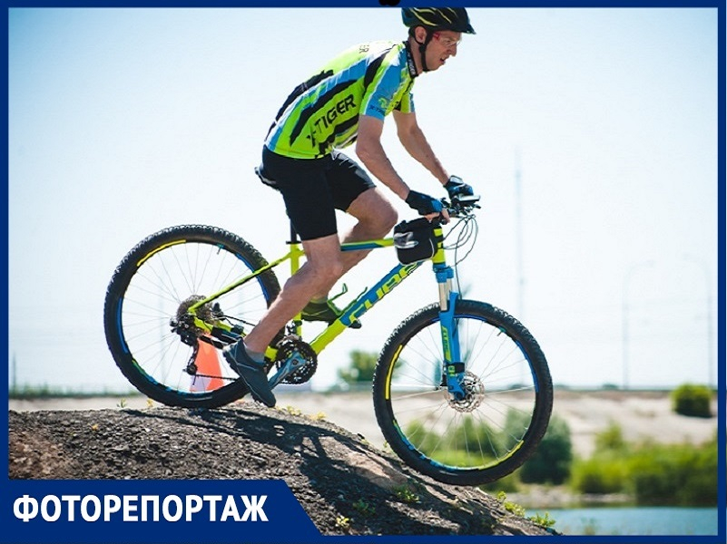 Первые в Волгодонске гонки на горных велосипедах прошли при жаре за 40 градусов