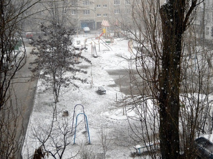 В Волгодонске шел 119 день зимы: снег с дождем будет идти до утра пятницы