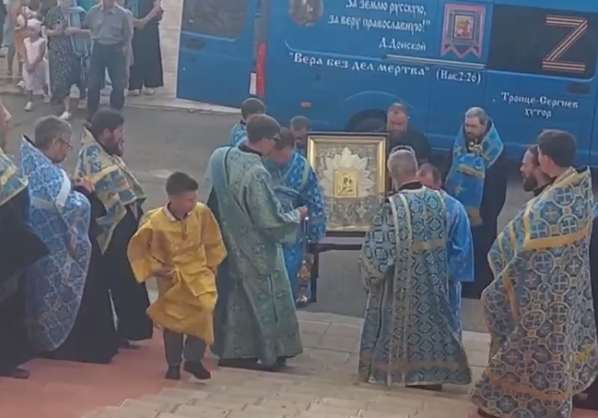 В Волгодонск прибыла чудотворная икона Божией Матери «Избавительница от бед»