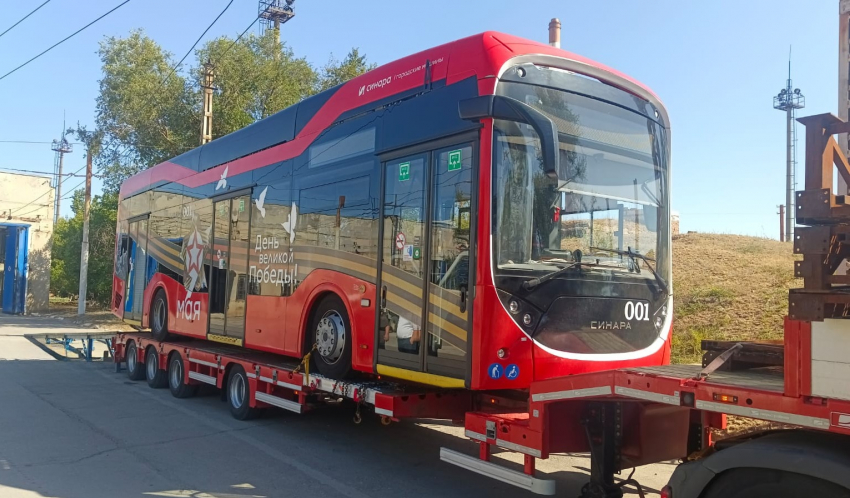 Современный низкопольный троллейбус прибыл в Волгодонск 