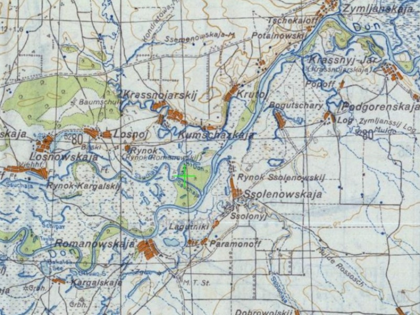 Где рядом с Волгодонском стояло местечко Тужик, и почему им не стали Лагутники