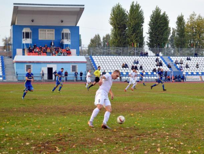 У ФК «Волгодонск» есть шанс попасть в тройку лидеров чемпионата области