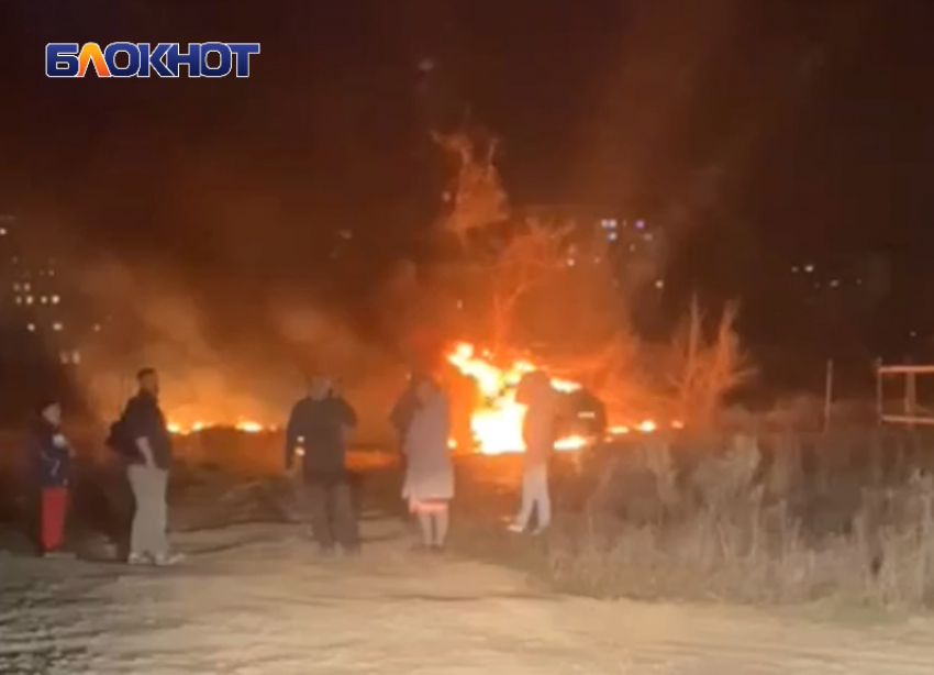 Водитель заживо сгорел за рулем автомобиля в Волгодонске
