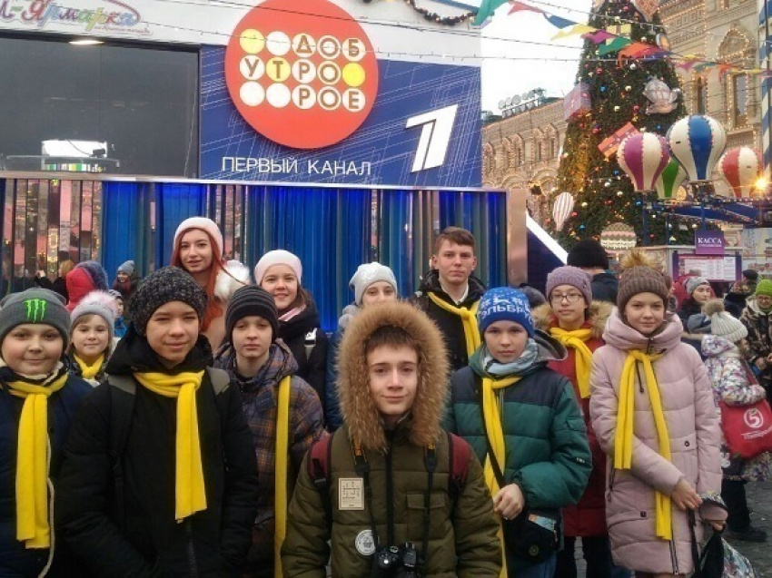 Школьник из Волгодонска побывал на главной елке страны в Кремле
