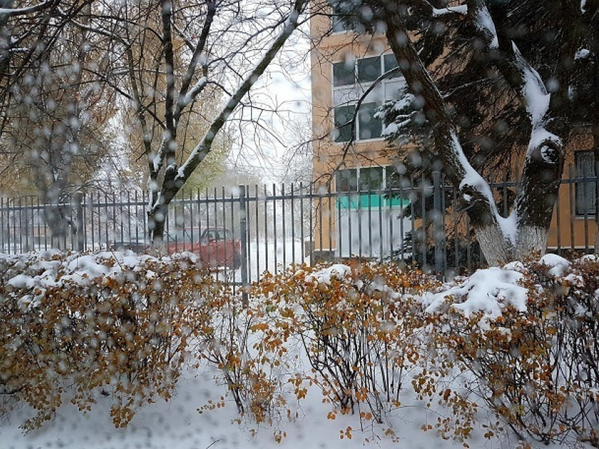 На протяжении всего дня в Волгодонске будет идти обложной снег