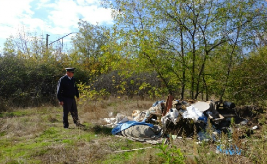 Свалку на сельхозземлях в Волгодонском районе нашли инспекторы Россельхознадзора