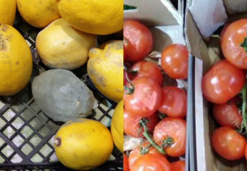 Серые гнилые лимоны и вялые помидоры: Предновогоднее «волшебство» в магазинах Волгодонска
