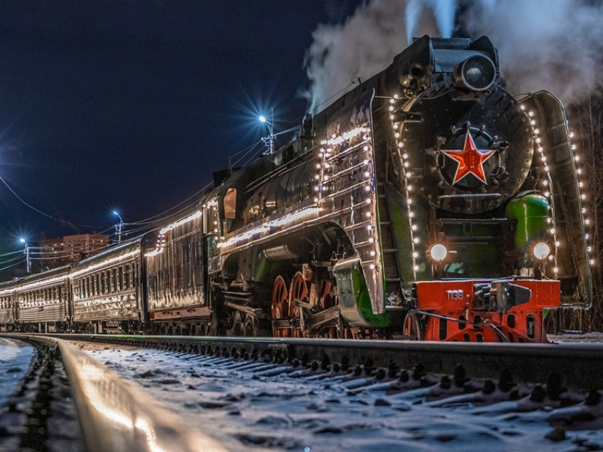 «Паровозный» Дед Мороз сделает в Волгодонске только короткую остановку