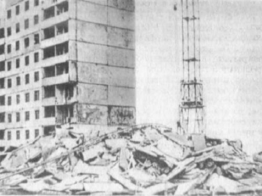 43 года назад в Волгодонске рухнул строящийся дом на въезде в новый город