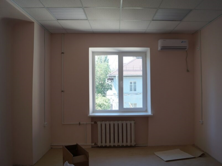 Ремонт поликлиники на Пушкина близится к завершению