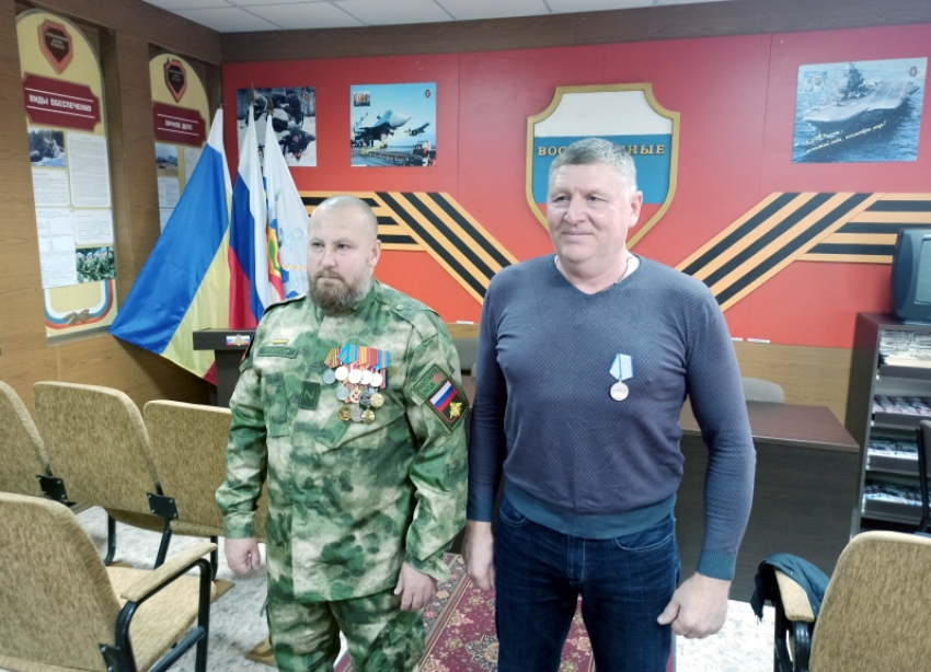 «Чечня не сравнится с событиями в Украине»: награжденные медалями добровольцы из Волгодонска о событиях на Донбассе