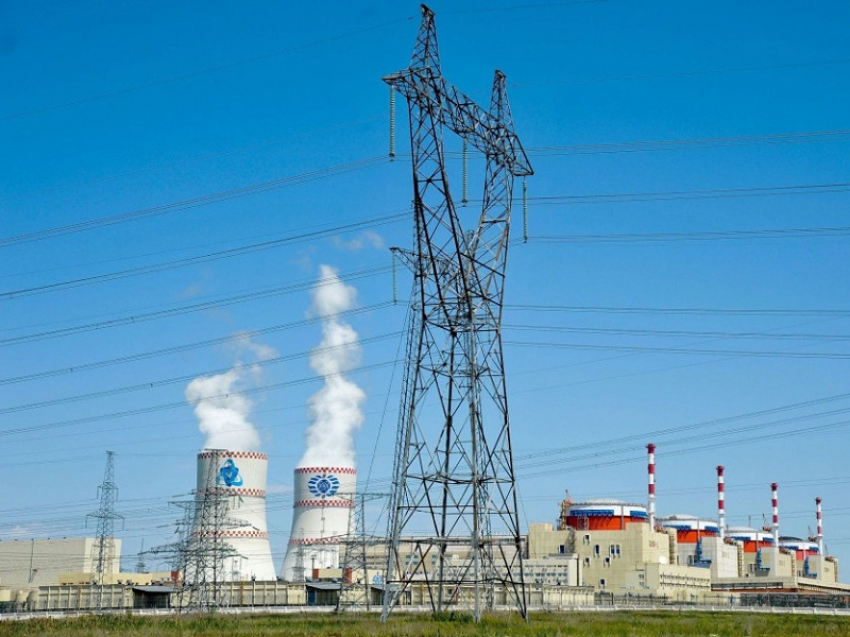 Ростовская АЭС перевыполнила план по выработке электроэнергии за месяц на 2,8%