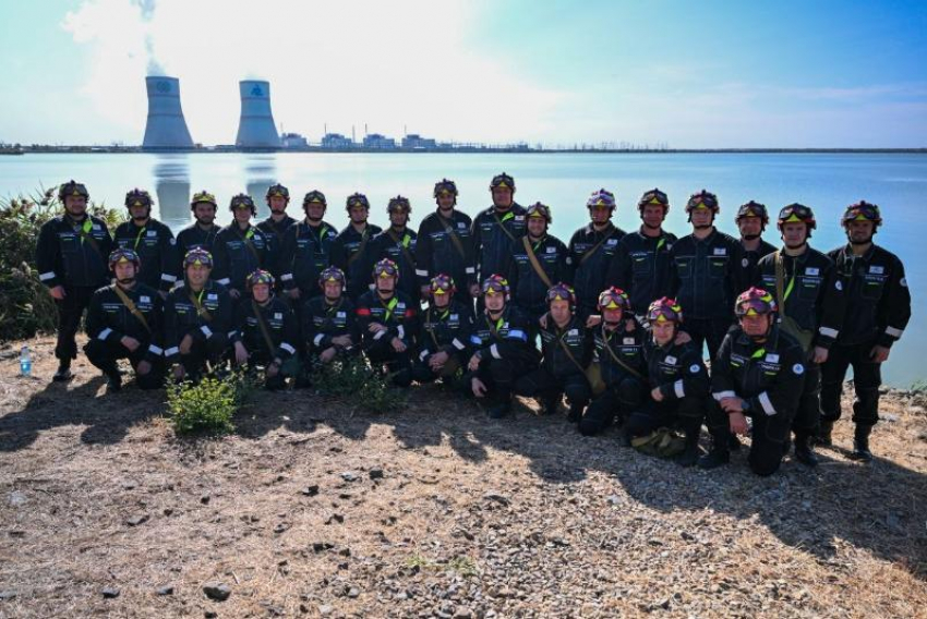 МЧС провели учения на Ростовской АЭС: отработан сценарий на плотине водоема-охладителя 