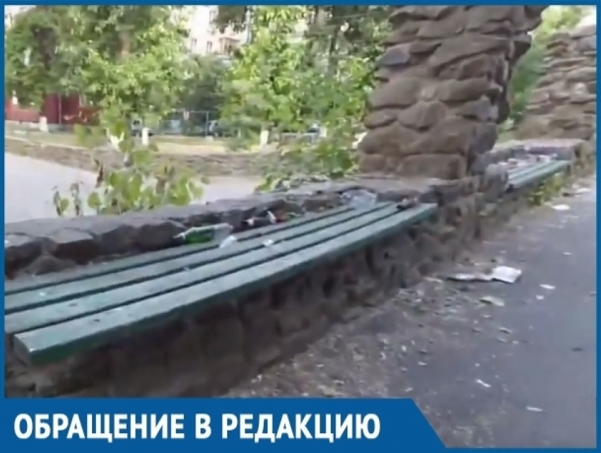 «500 рублей и 6 часов»: волгодонец рассказал коммунальщикам, как убрать сквер