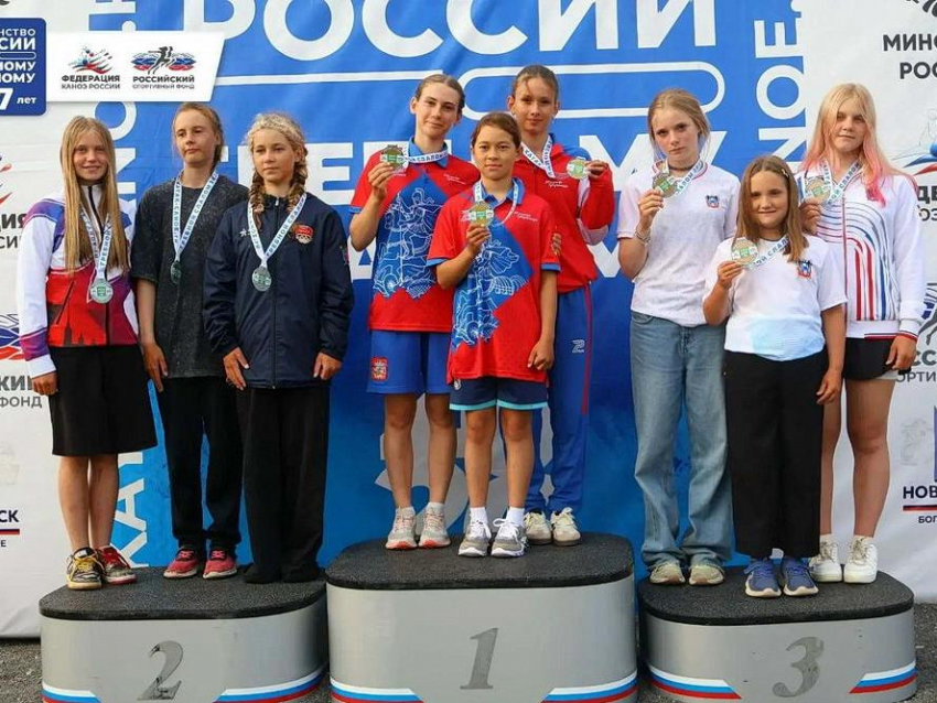 Серебро и бронзу завоевали юные спортсмены из Волгодонска на Всероссийских соревнованиях по гребному слалому