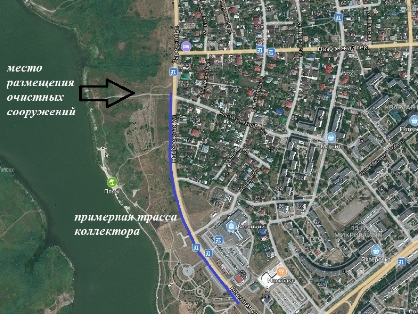 В Волгодонске утвердили проект межевания земельного участка для строительства очистных сооружений