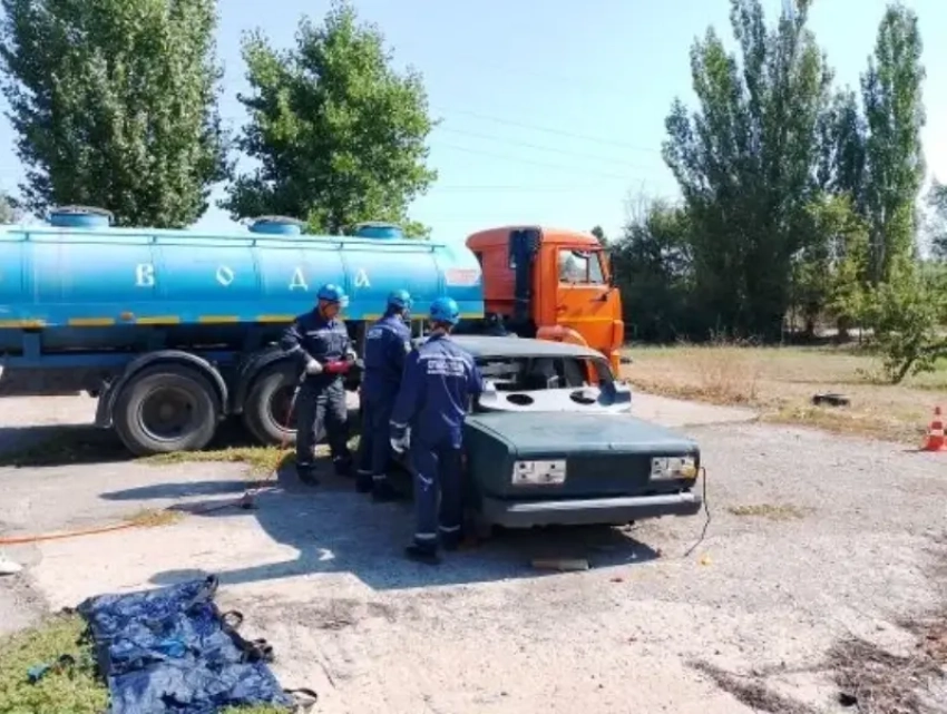 В одну точку съехались все экстренные службы: в Волгодонске прошли плановые учения 