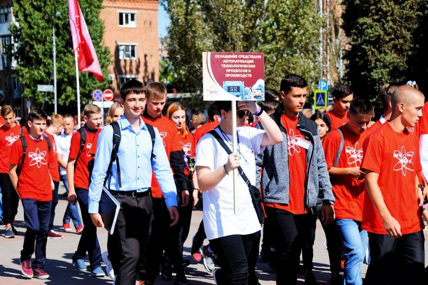 В первый рабочий день сентября состоялся Парад первокурсников ВИТИ НИЯУ МИФИ